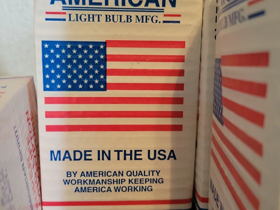 Bombilla americana 75 vatios Mfg bombilla inundación SUPER LARGA VIDA reflector 4pk Foto 3 de 4