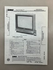 Sears 564.42152750 42152752 Service Manual Sams Photofact Free Shipping