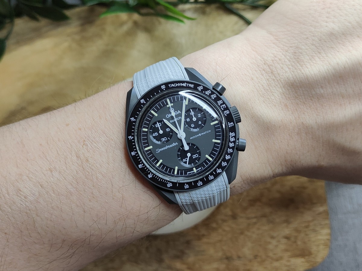 Omega Swatch Moonswatch Mission To The Moon/Mercury - Grey Omega Swatch Moonswatch Mission To The Moon/Mercury - Grey