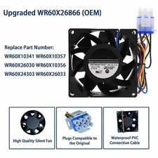 For GE Refrigerator Fan Nidec V80E14MS2A3-57A611 239D1412P002 13.6V WR60X10356