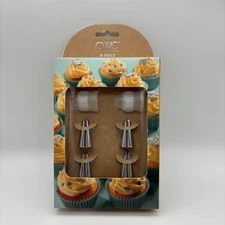 CWC Cook With Color Cake Decorating Set, Piping Tips Disposable Bags Couplers