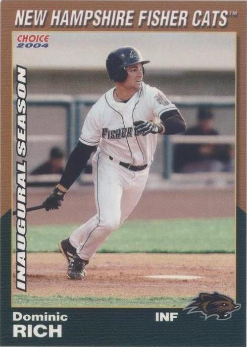 2004 Choice New Hampshire Fisher Cats - Dominic Rich #09 for sale ...