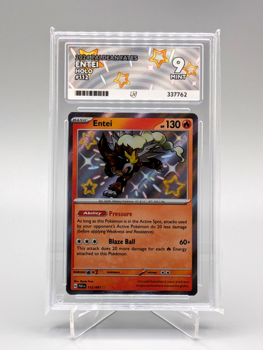 Entei 112/091Scarlet & Violet Paldean Fates Holo - ACE 9