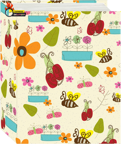 - A4-100/D A4-100 Doodles Photo Album, 100 Pockets 4"X6" - Picture 10 of 12