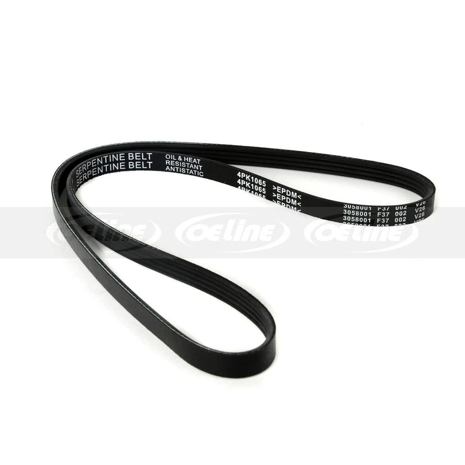 Set 2 Drive Belt for 1994-1997 Accord DX LX Alternator​/ AC & Power Steering - Image 2 of 4