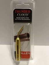 New Allen Thunder Cloud Muzzleloader Brass Nipple Pick 87119A Hunting Shooting