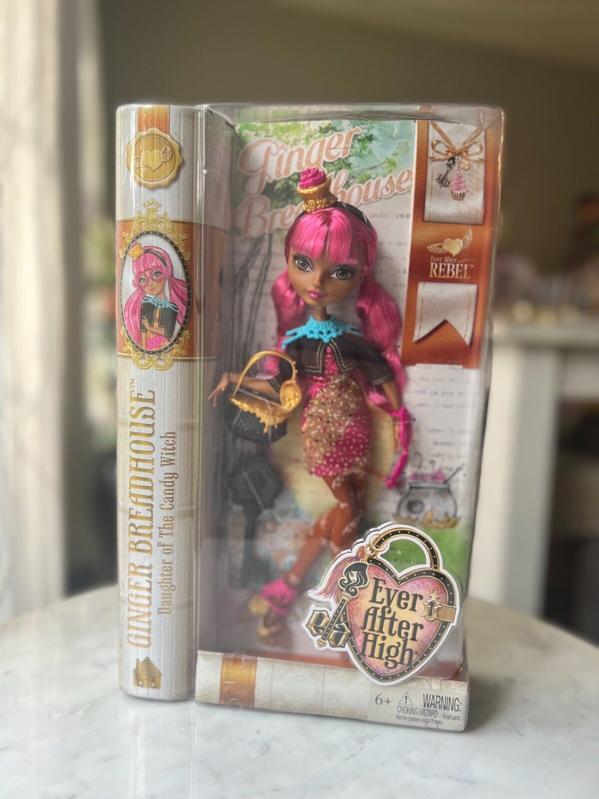 Ever After High Doll GINGER BREADHOUSE, NIB, Daughter of the