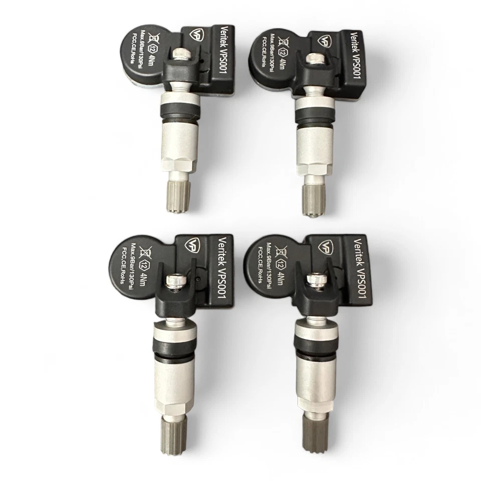 JUEGO 4 sensores de presión de neumáticos Ford F150 HD F250 F350 2007-2024 TPMS de repuesto OEM Foto 2 de 4