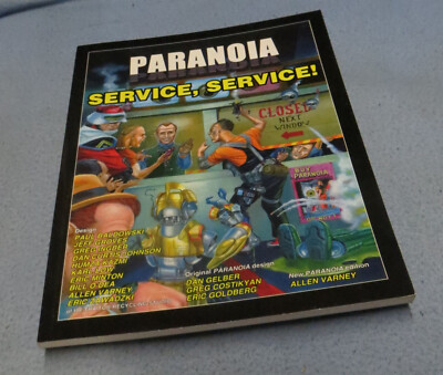 Paranoia - RPG - Service, Service - Mongoose - engl. - Are you being served ?