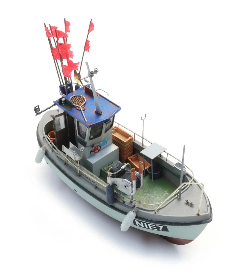 HO Artitec Resin Ship Kits Unassembled Unpainted #50.154 Fishing Boat - Image 3 of 3