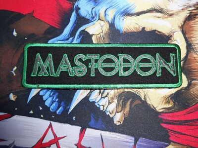 Mastodon Shape patch Gojira Nevermore 666