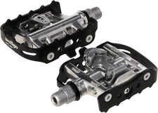 WellGo WDP 95B Pair Clipless Bicycle Pedals Shimano SPD Compatible Black