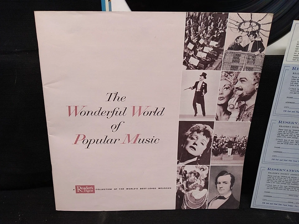 Popular Music That Will Live Forever 10 X Vinyl LP RCA Custom M70Y-45 1961 Foto 4 de 4