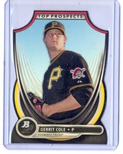 Gerrit Cole 2013 Bowman Platinum die-cut Top Prospects Rookie Rc #17/25