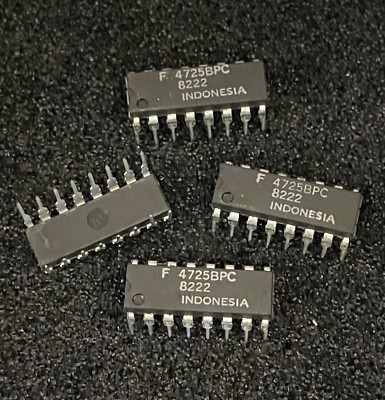 1pc Fairchild 4725BPC CMOS Standard SRAM 16X4 500ns I.C. DIP-16P  **NOS