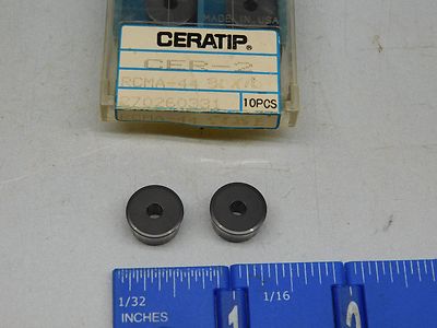 CERATIP RCMA-44 CERAMIC INSERTS (10 PCS) GRADE CER2