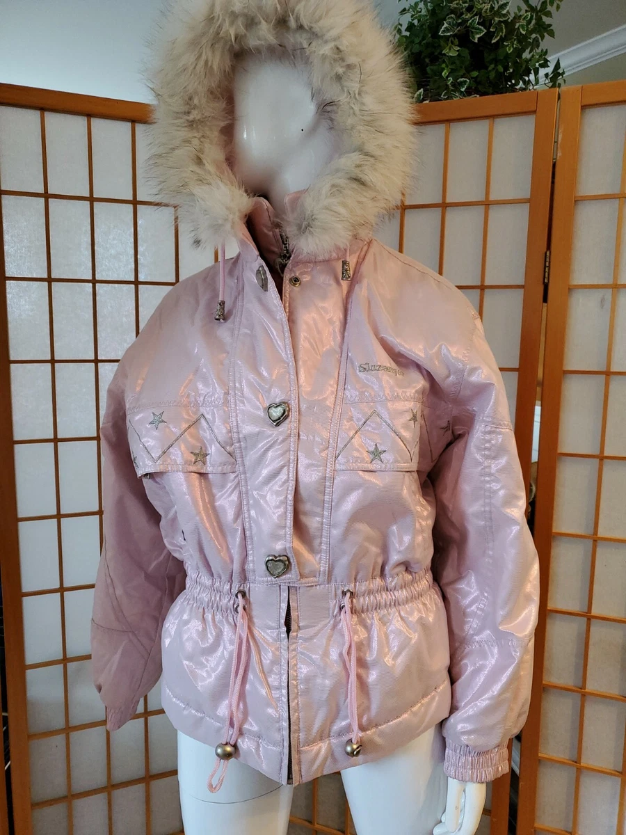 Real fur ski jacket clearance