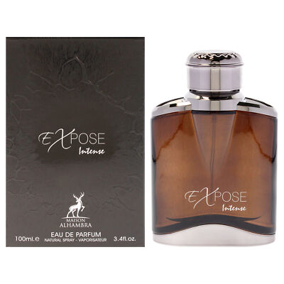 Expose Intense by Maison Alhambra for Men - 3.4 oz EDP Spray