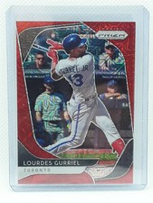 Lourdes Gurriel 2020 Prizm Baseball - RED MOJO RC (068/149) Toronto Blue Jays