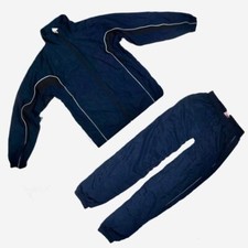 Canadian forces blue track suit top and bottom sizes small to X-large