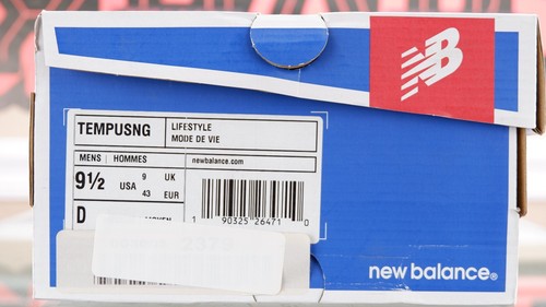 New Balance Tempus Court Suede Black Size 9.5 Men's Sneakers Casual TEMPUSNG - Picture 9 of 9