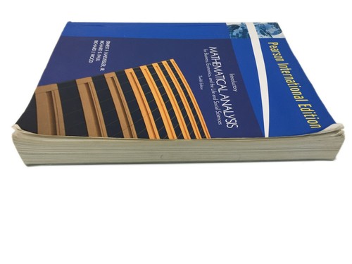 Introductory Mathematical Analysis Business Algebra 12th Math Calculas Book Rare - Picture 9 of 12