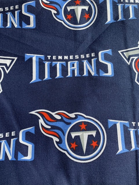 Tennessee Titans NFL Football Cotton Fabric Remnant Piece &hellip;