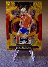 2025-26 Panini Select Road To FIFA World Cup LAMINE YAMAL GOLD /10 RARE