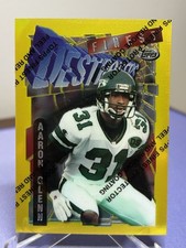 Aaron Glenn Rare Gold 1996 Topps Finest - #121