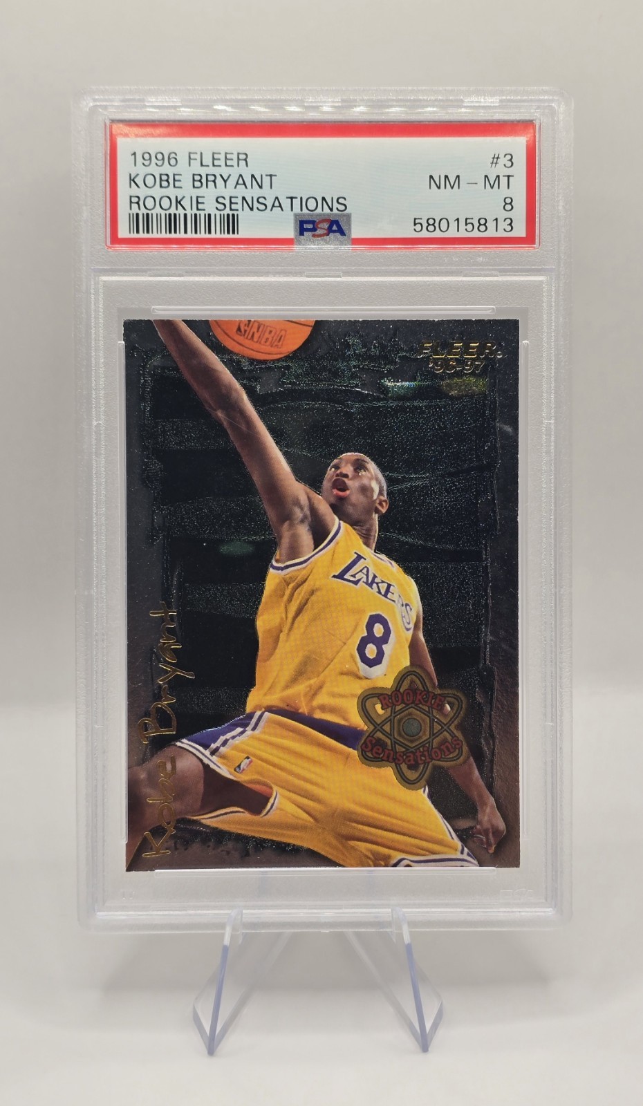 Kobe Bryant 1996 Fleer #3 Rookie Sensations Price Guide - Sports