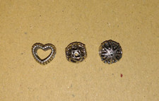 LOTTO 3 CHARM PANDORA (CUORE DI SFERE, APRI IL TUO CUORE, FIOCCO DI NEVE)