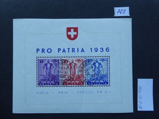 Schweiz 1936 Block 2 Gestempelt !