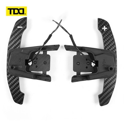 TDD Carbon Fiber Magnetic Paddle Shifters For Volkswagen GTI Golf 7 R MK7/7.5 VW