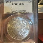 1878-CC Carson City Morgan Silver $1 PCGS MS63