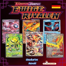 Pokemon Einzelkarten - Ewige Rivalen Karmesin & Purpur - Deutsch