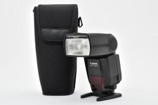 Canon Speedlite 580EX II Flash Light Genuine E TTL II Camera Mount Tested Used