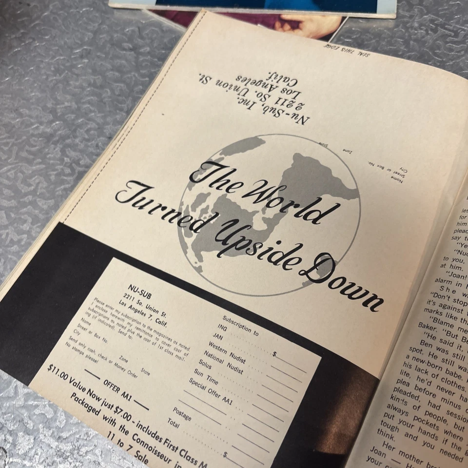 JEM MAGAZINE MAY 1957 JANE MANSFIELD GRETA THYSSEN JOYCE REYNOLDS BETTY BROSMER Foto 4 de 4