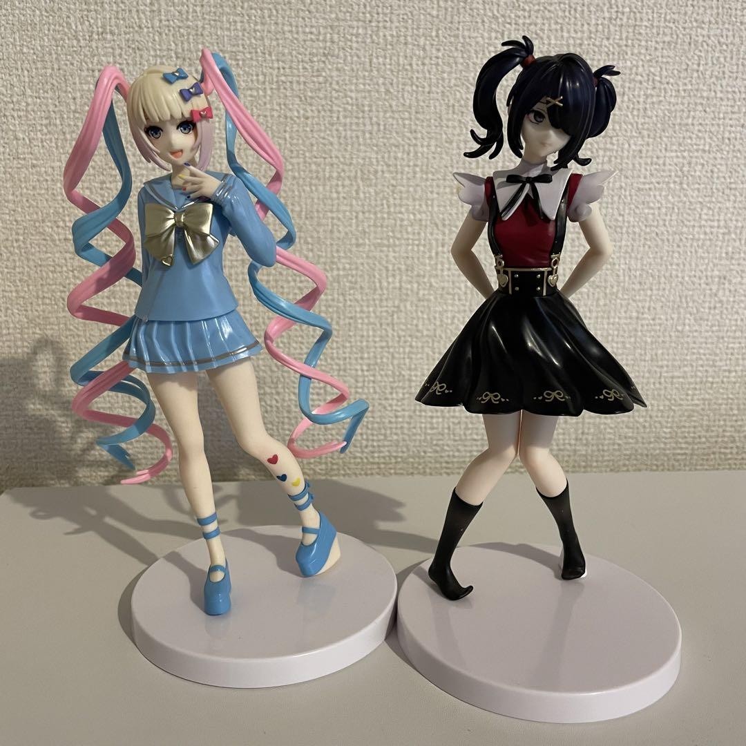 NEEDY GIRL OVERDOSE Angel Amemiya Luminasta Figure Set SEGA