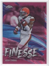 #F-24 2024 Topps Chrome Finesse PINK | Josh Cribbs Browns