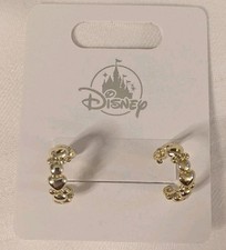 New Disney Parks Mickey Hearts Hoop Earrings