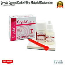 Crysta Strong Dental Luting Cement for Loose Caps, crowns, Bridges,Pots,Pins