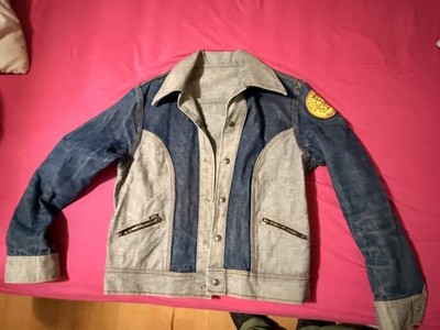 Vintage 70s Lee Wende Jeans jacket. Cotton 100%  Made in USA. M/L