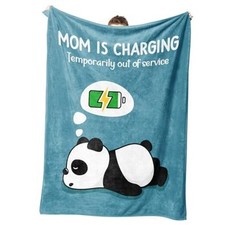 Mother's Day/Birthday Gifts for Mom- Funny Soft Mom is 60   50  Blue Green