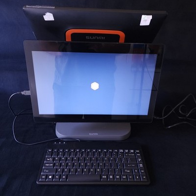 Sunmi T3523 T2 Lite Dual 15.6'' Touch Display POS System Android w/ Keyboard