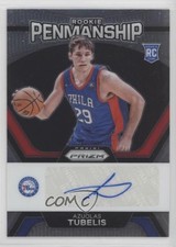 2023-24 Panini Prizm Rookie Penmanship Azuolas Tubelis #RP-TUB Auto 00zd