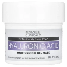 Hyaluronic Acid, Moisturizing Gel Beauty Mask, 5 fl oz (148 ml)
