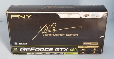 PNY NVIDIA GeForce GTX 460 VCGGTX4601XPB 1GB GDDR5 PCIe