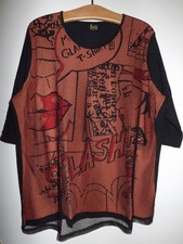 BigChic by Jagro, 3/4-Arm-shirt mit Netzteil, Gr. 50