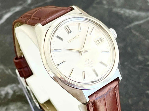 GRAND SEIKO Silver Dial 4522-8000 Cal.4522A Manual Winding Watch Case 36mm