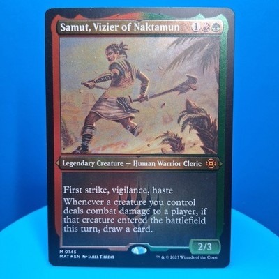 Samut, Vizier of Naktamun (Foil Etched) March of the Machine: The Aftermath Foil